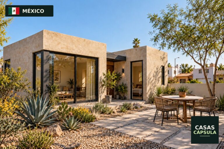 Vivienda prefabricada ilustrativa para la guía de fabricantes y proveedores en México